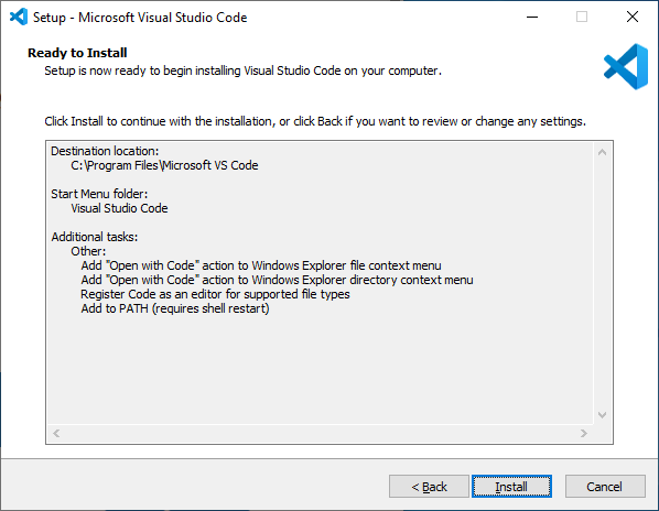Visual Studio Code инсталација