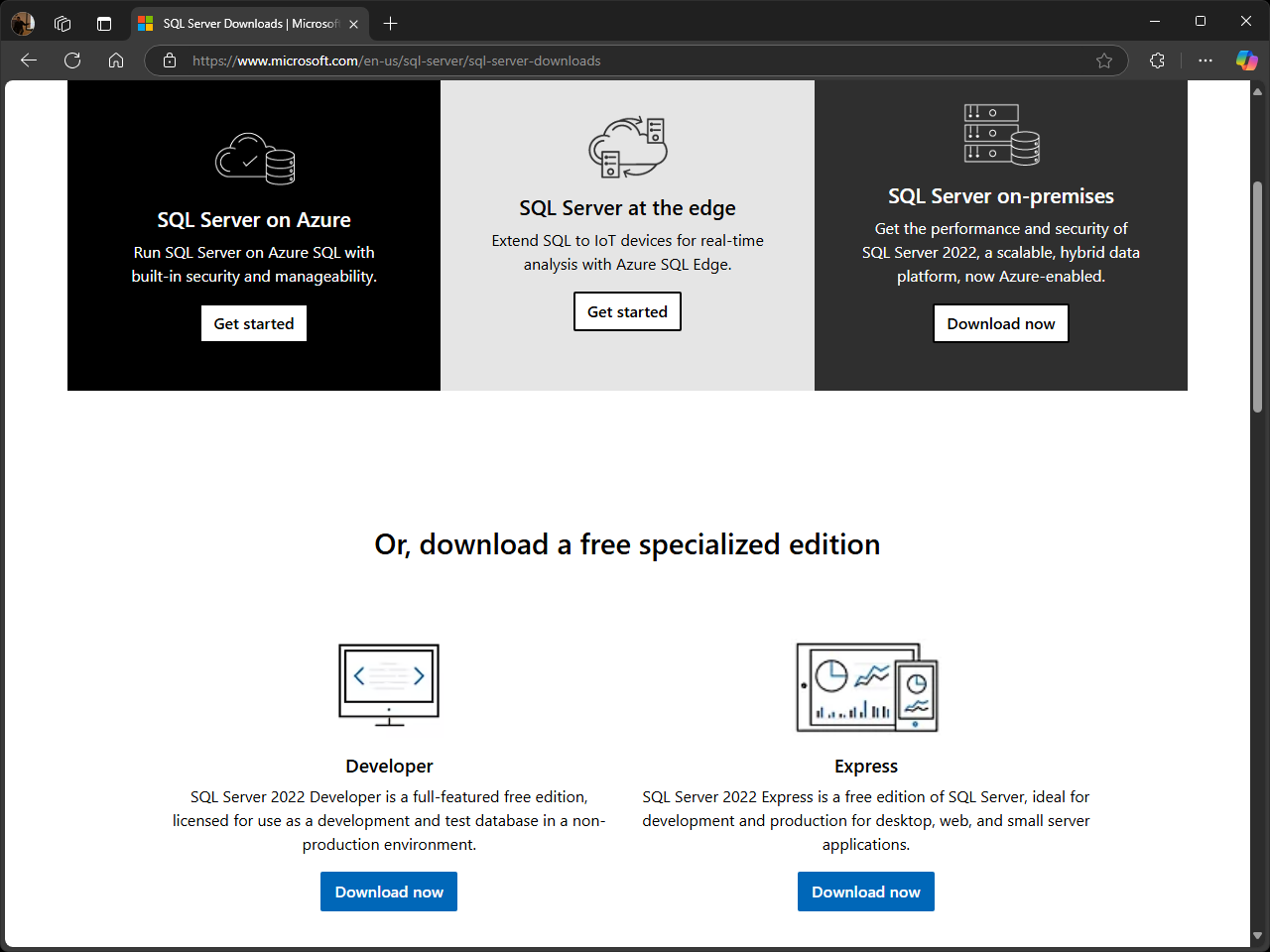 Microsoft SQL Server Express