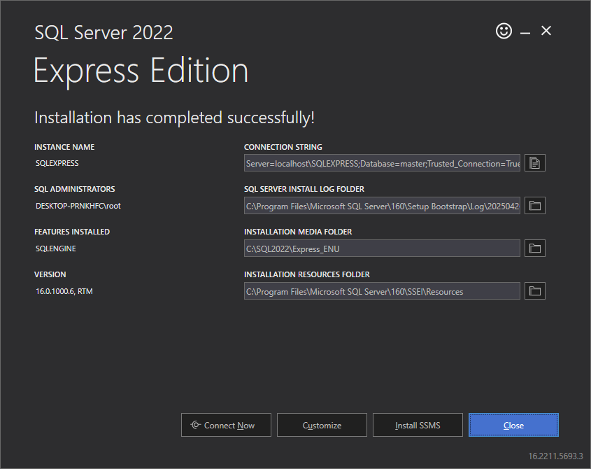 Microsoft SQL Server Express