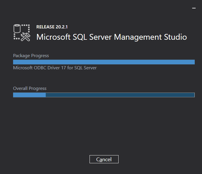 SQL Server Management Studio