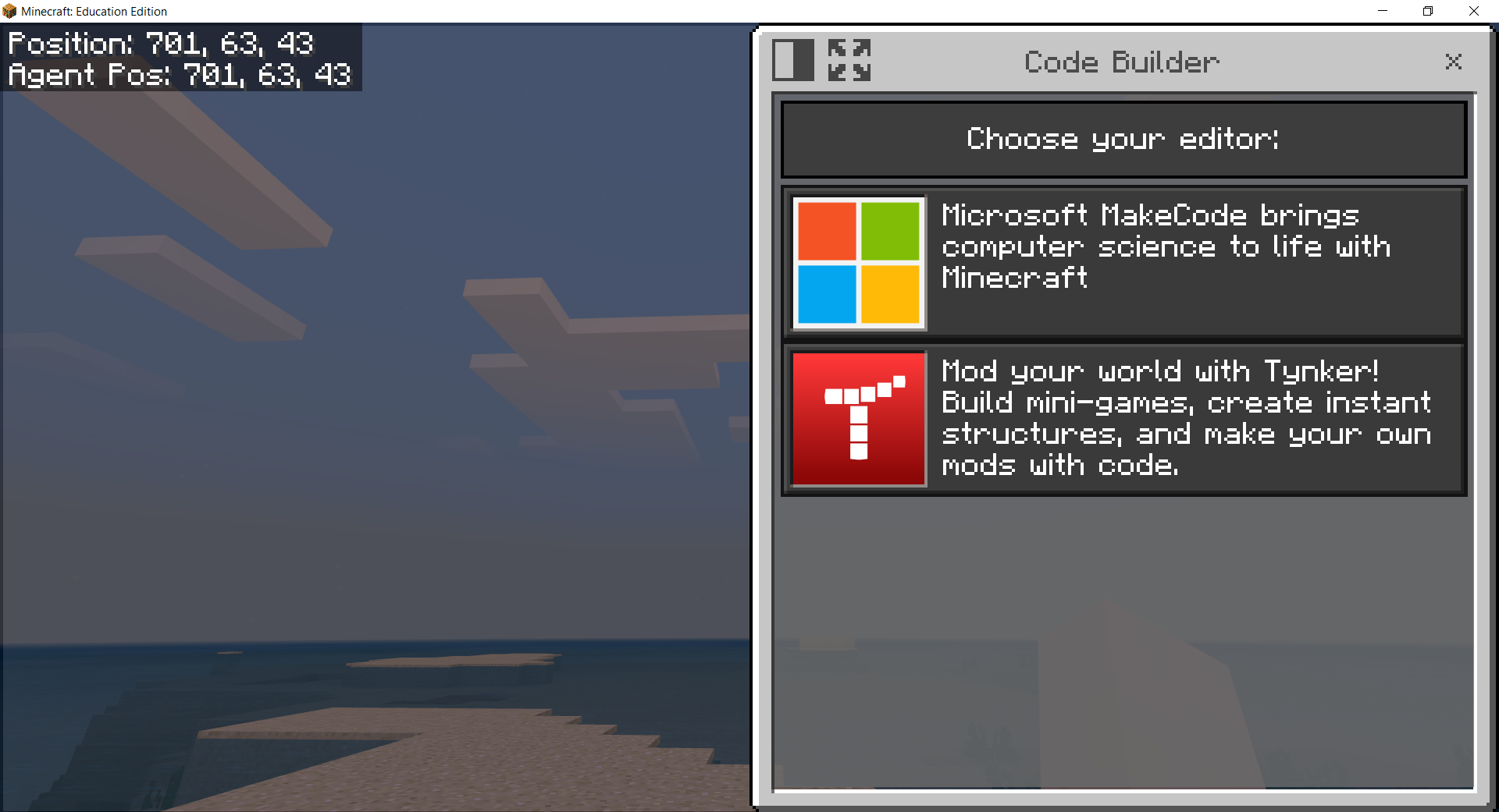 NEW! Tynker Supports Coding in Minecraft: Education Edition